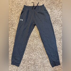 Under Armour Gray joggers men’s Large